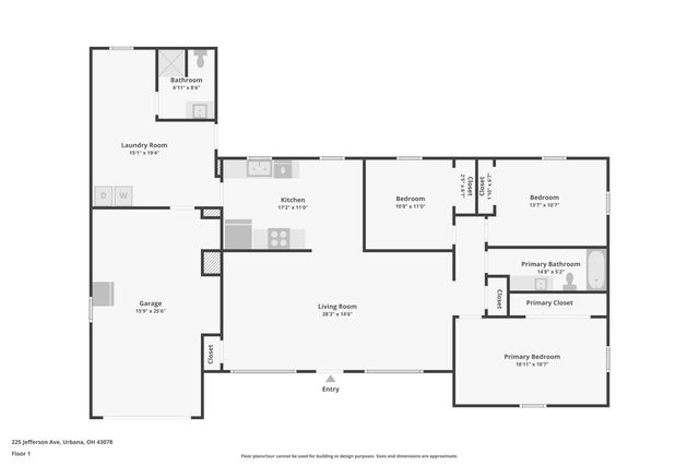 225 N Jefferson Avenue 225 N Jefferson Avenue, Urbana, OH 43078