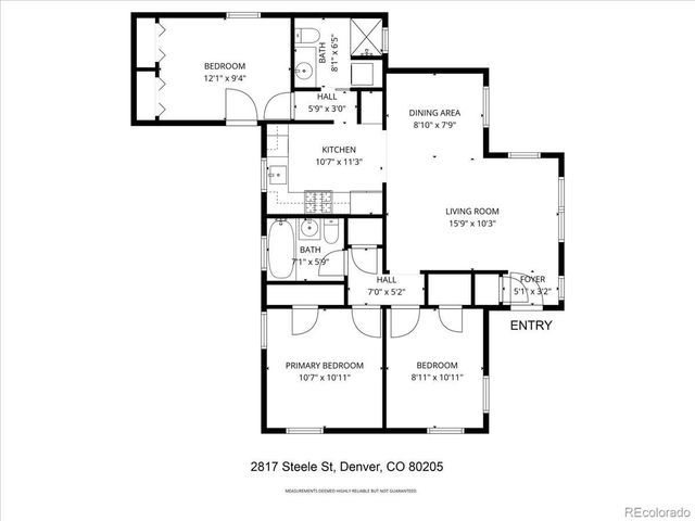 2817 N Steele Street, Denver, CO 80205