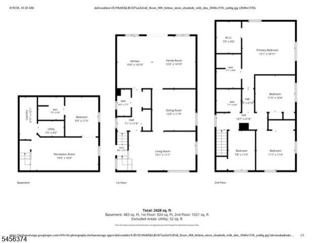 606 Britton St, Elizabeth City, NJ 07202