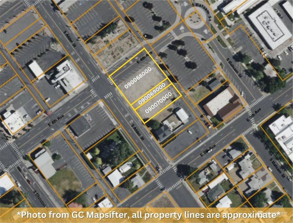 0 4th & Alder Street, Moses Lake, WA 98837