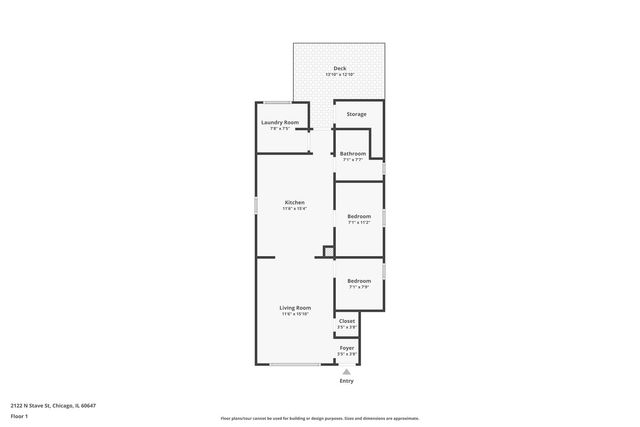 2122 N Stave Avenue, Chicago, IL 60647