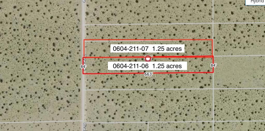 2 .5 Acres On Rice Avenue, Joshua Tree, CA 92252