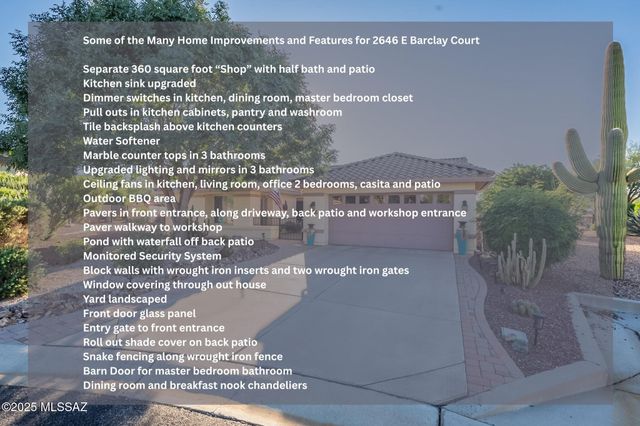 2646 E Barclay Court, Green Valley, AZ 85614