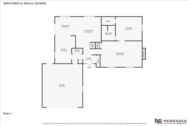 3809 N 206th Street, Omaha, NE 68022