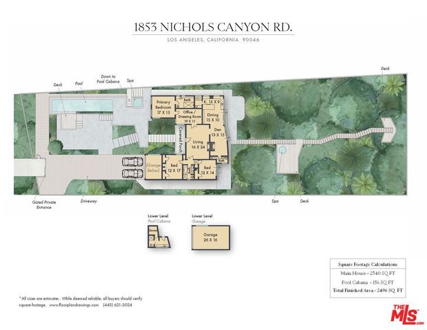 1853 Nichols Canyon Road, Los Angeles, CA 90046