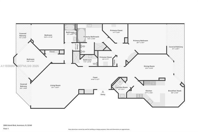 2000 Island Boulevard 2409, Aventura, FL 33160