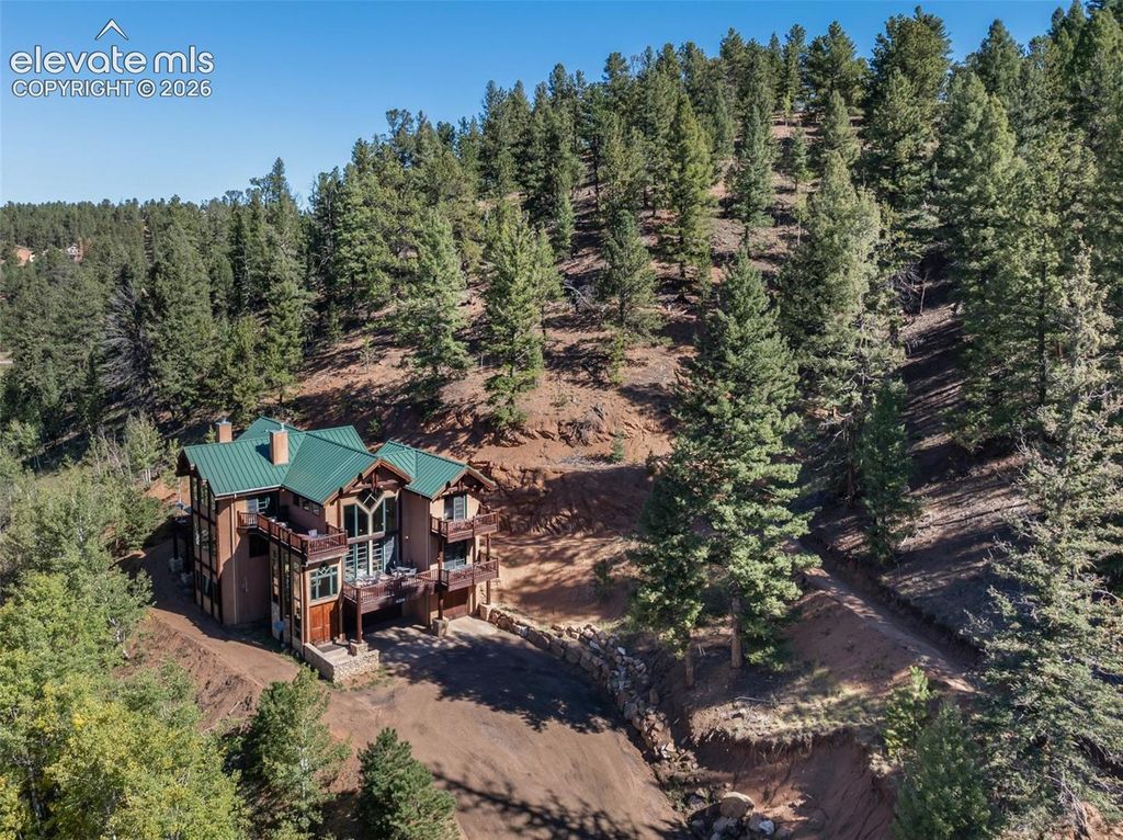 4214 Trout Creek Road, Woodland Park, CO 80863 — exterior