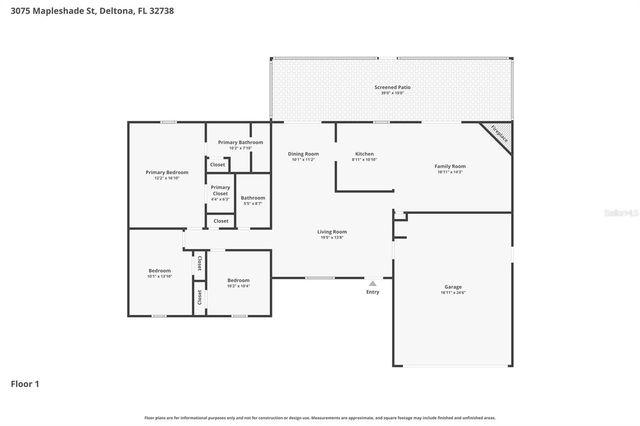 3075 MAPLESHADE STREET, Deltona, FL 32738