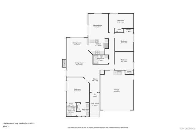 1942 Parkland Way, San Diego, CA 92114