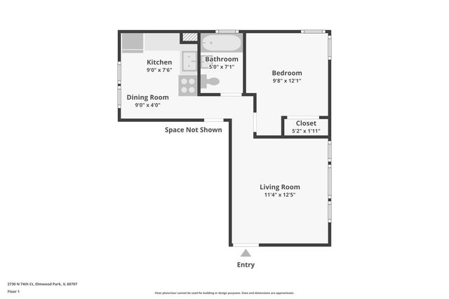 2730 N 74th Court GW, Elmwood Park, IL 60707