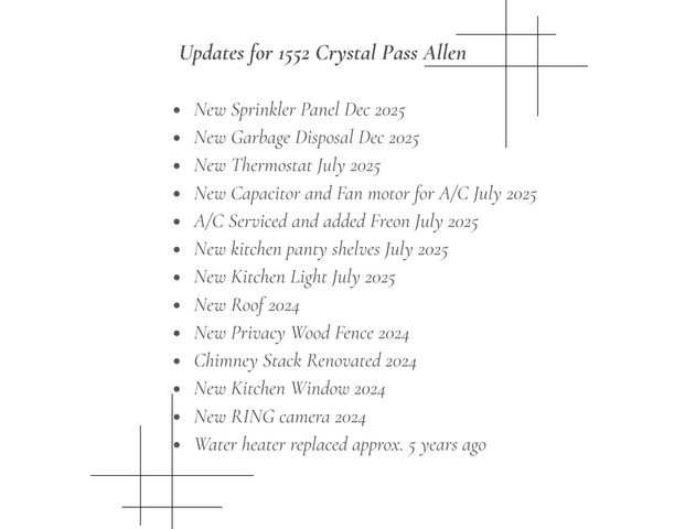 1552 Crystal Pass, Allen, TX 75002