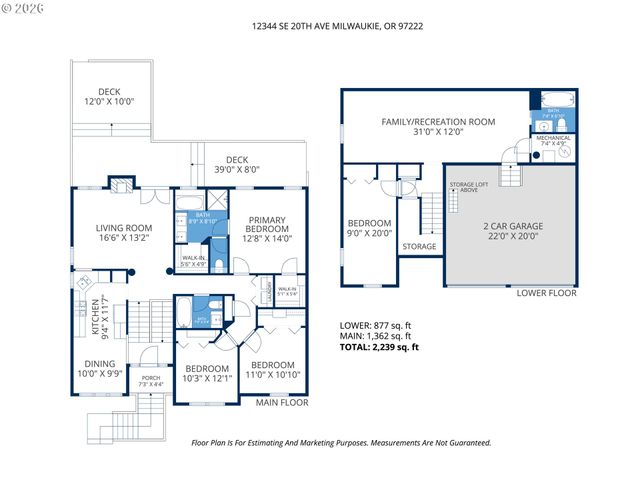 12344 Se 20TH Ave, Milwaukie, OR 97222