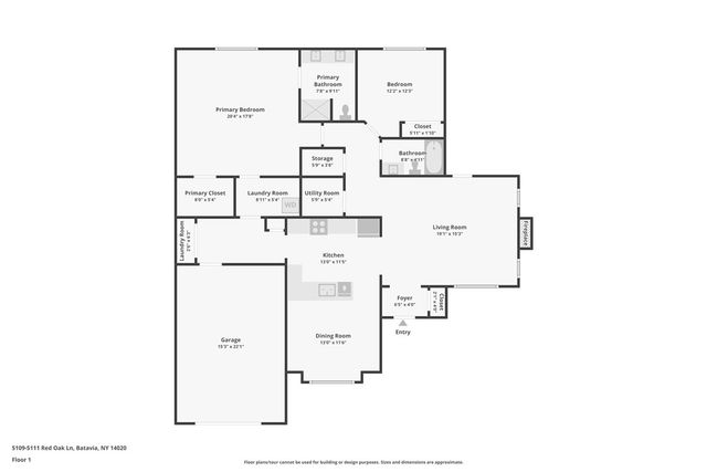 5111 Red Oak Lane, Batavia, NY 14020