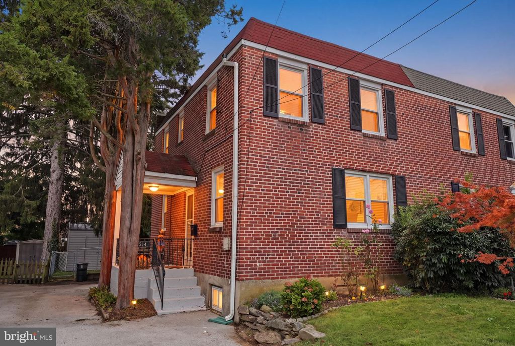214 WILLIAMS RD, BRYN MAWR, PA 19010 — exterior