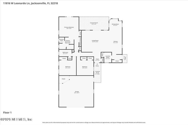 11816 LEONARDO Lane W, Jacksonville, FL 32218