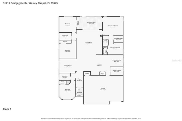 31415 BRIDGEGATE DRIVE, Wesley Chapel, FL 33545