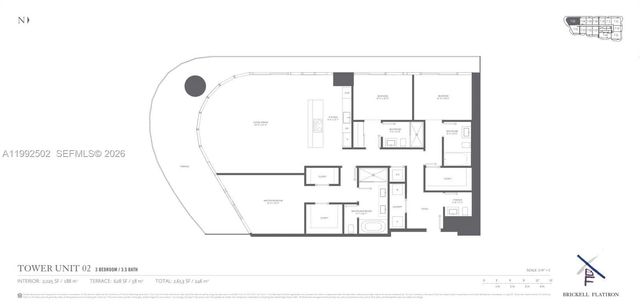 1000 Brickell Plz 3702, Miami, FL 33131