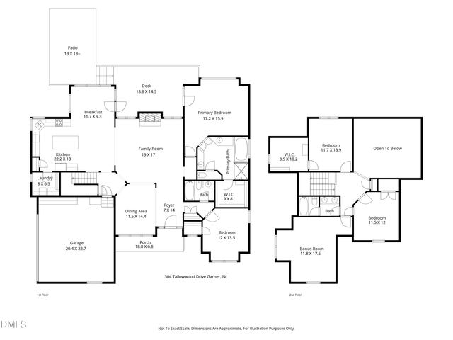 304 Tallowwood Drive, Garner, NC 27529
