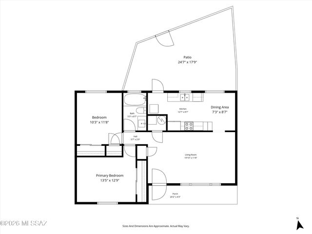 5901 N Oracle Rd Apt 14, Tucson, AZ 85704
