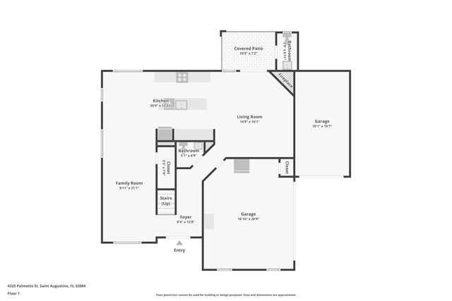 4325 Palmetto St, St Augustine, FL 32084