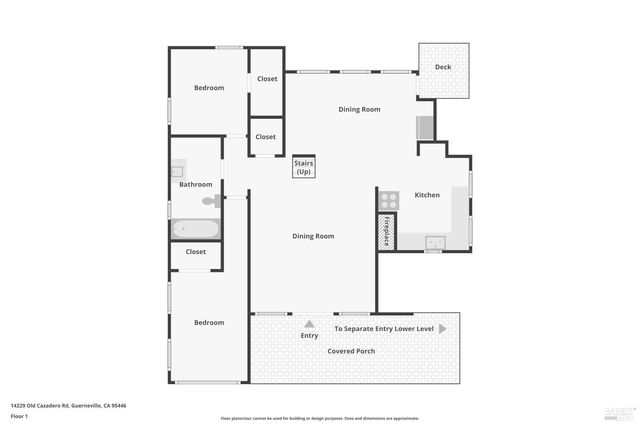 14229 Old Cazadero Rd, Guerneville, CA 95446