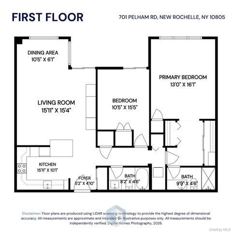 701 Pelham Road 2B, New Rochelle, NY 10805