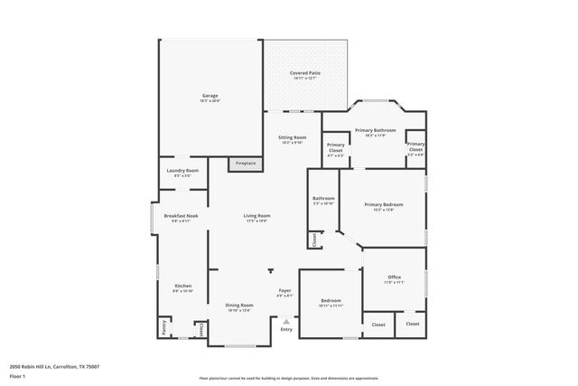 2051 Robin Hill Lane, Carrollton, TX 75007