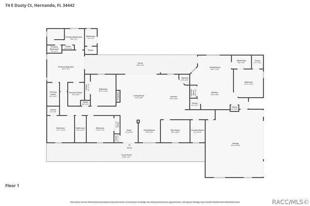 74 E Dusty Court, Hernando, FL 34442