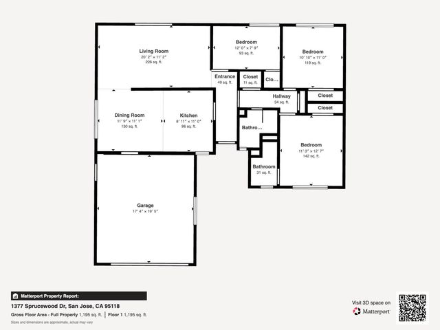 1377 Sprucewood Drive, San Jose, CA 95118