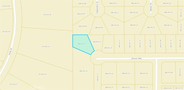 0 Bronson Way, California City, CA 93505