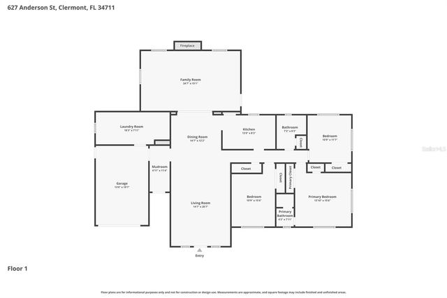 627 ANDERSON STREET, Clermont, FL 34711