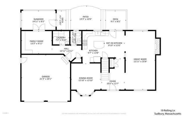 19 Rolling Lane, Sudbury, MA 01776