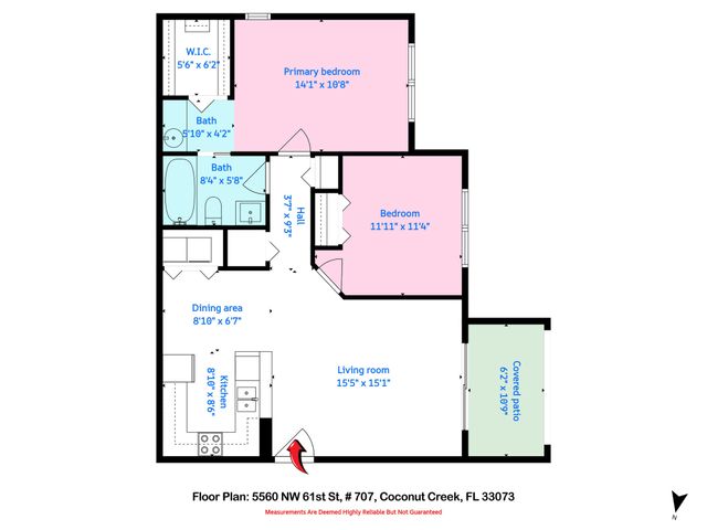 5560 NW 61st Street 707, Coconut Creek, FL 33073