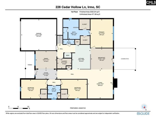 228 Cedar Hollow Lane, Irmo, SC 29063