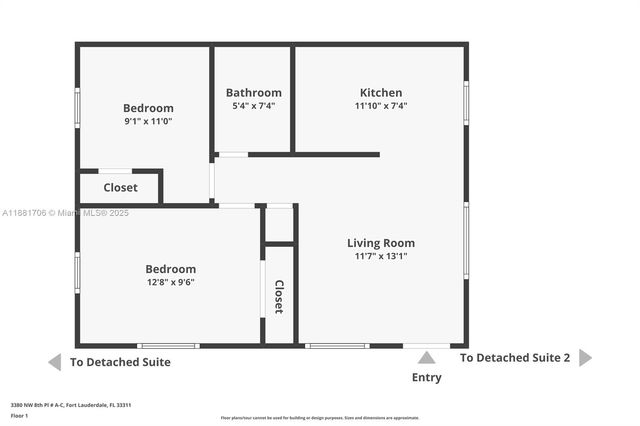 3380 NW 8th Pl, Lauderhill, FL 33311