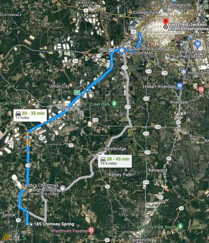 185 Chimney Springs Road APT 1, Tyrone, GA 30290