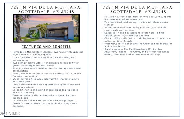 7221 N VIA DE LA MONTANA --, Scottsdale, AZ 85258