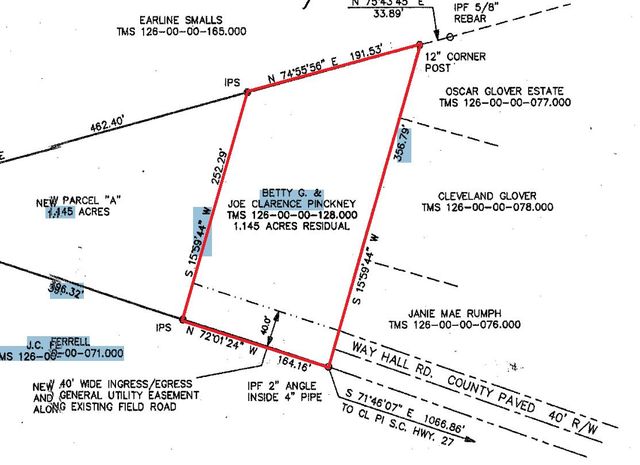 0 Way Hall Lane, Ridgeville, SC 29472