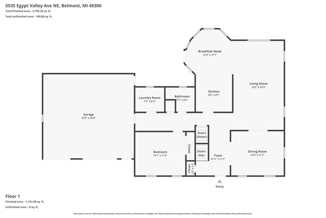 5535 Egypt Valley Avenue NE, Belmont, MI 49306