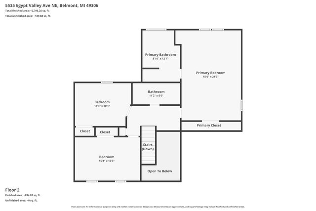 5535 Egypt Valley Avenue NE, Belmont, MI 49306