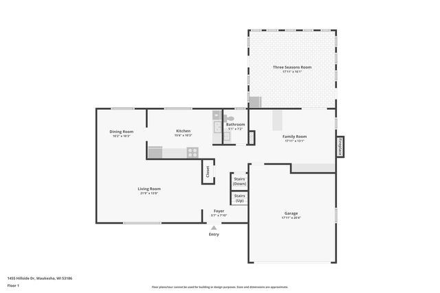 1455 Hillside DRIVE, Waukesha, WI 53186