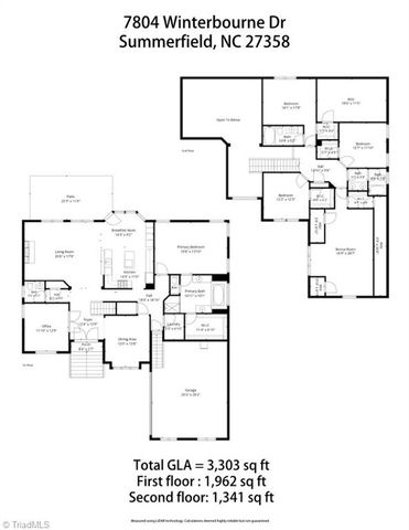 7807 Winterbourne Drive, Summerfield, NC 27358