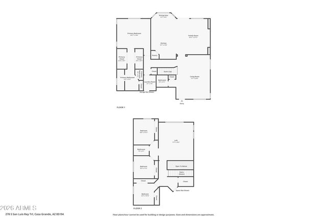 278 S SAN LUIS REY Trail, Casa Grande, AZ 85194