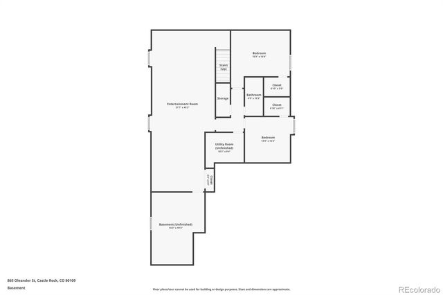 865 Oleander Street, Castle Rock, CO 80109