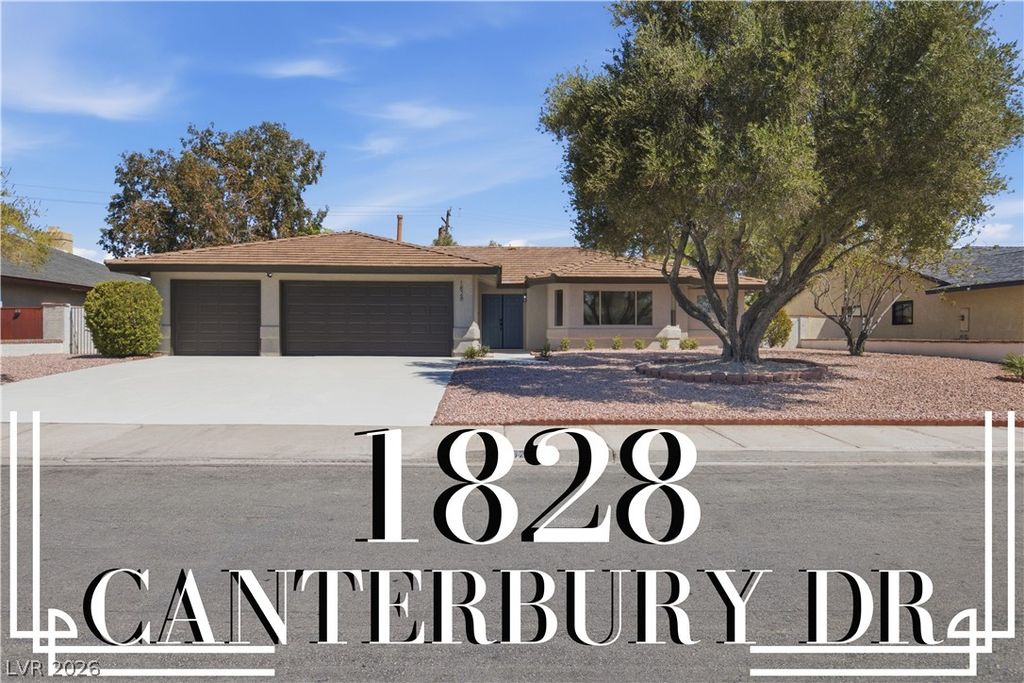 1828 Canterbury Drive, Las Vegas, NV 89119