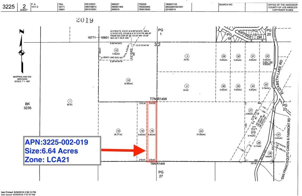 250219 VIC BURNS CYN SN FRANCIS, Leona Valley, CA 93551