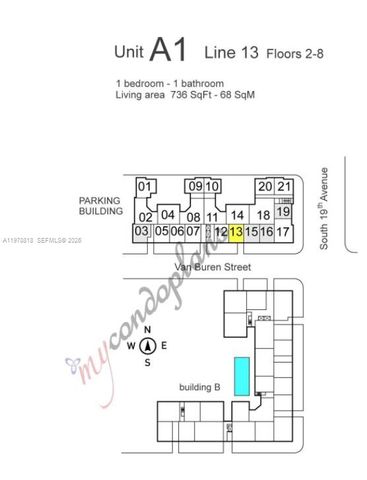 1919 Van Buren St 613A, Hollywood, FL 33020