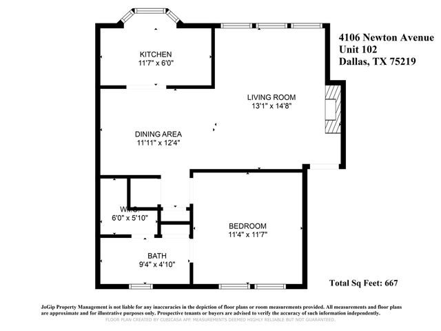 4106 Newton Avenue 102, Dallas, TX 75219