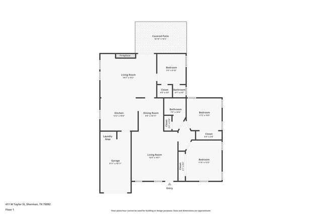 411 W Taylor Street, Sherman, TX 75092
