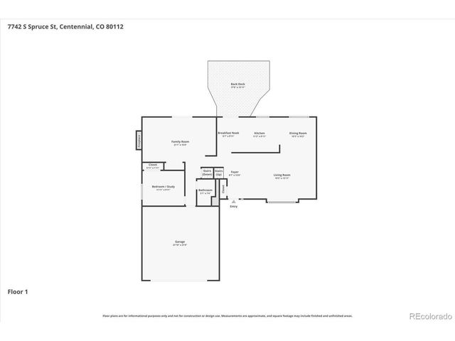 7742 S Spruce St, Centennial, CO 80112